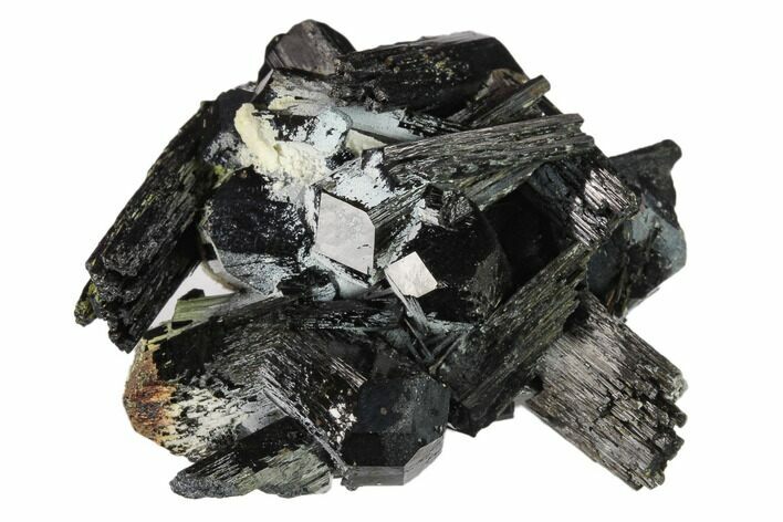 Black Tourmaline (Schorl) Crystals with Orthoclase - Namibia #132212